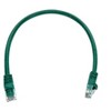 Monoprice Cat6 Ethernet Patch Cable - 1 Feet - Green | Network Internet Cord - RJ45, Stranded, 550Mhz, UTP, Pure Bare Copper Wire, 24AWG - 4 of 4