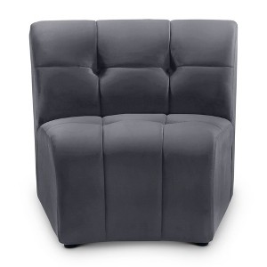 Meridian Furniture,Limitless Velvet Modular Chair - 1 of 4