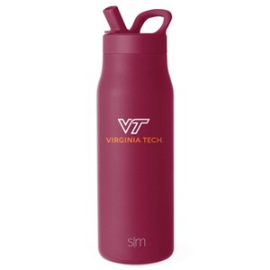 NCAA Virginia Tech Hokies Simple Modern Mesa Stainless Water Bottle - 34oz - 1 of 3