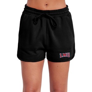 Women's Loyola Marymount University Primary Logo Casual Drawstring Cotton Sweat Shorts With Pockets - 1 of 4