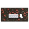 Camilla Foss Midnight Flourish Desk Mat - Deny Designs - 2 of 3