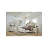 Coaster,Antonella Upholstered 3-drawer Nightstand Ivory and Camel - 4 of 4
