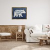 Stupell Industries Blue Mama Bear Botanicals Floating Frame Canvas Art - 3 of 4