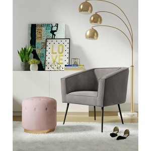 Adele Tufted Ottoman - Adore Décor - 1 of 4
