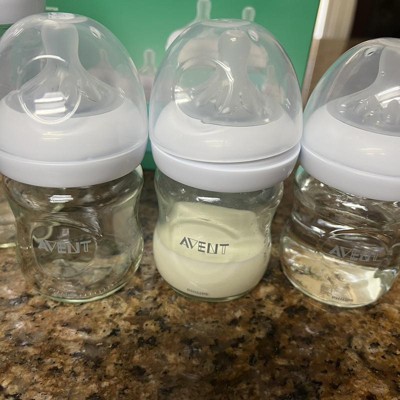 Philips Avent Glass Natural Bottle With Natural Response Nipple