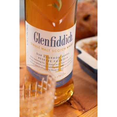 Glenfiddich 14yr Bourbon Barrel Reserve Scotch Whisky -750ml Bottle