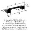 Amerock Blackrock Wall Mounted Towel Bar - 4 of 4