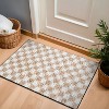 World Rug Gallery Block Shag Rug – Great for Living Room, Bedroom, or Entryway – Medium Pile, Easy to Clean – Anthracite Dark Gray - 2 of 4