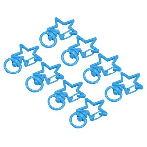 Unique Bargains DIY Craft Key Organization Lobster Claw Lanyard Swivel Clasps 8 Pcs - 1 of 4