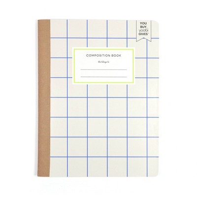 Yoobi Evolve Composition Books 7.5"x9.75" College Ruled Cobalt Blue ...