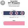 Big Dot of Happiness Last Sail Before The Veil - Nautical Bachelorette and Bridal Shower Favors and Cupcake Kit - Fabulous Favor Party Pack - 100 Pc - 3 of 4