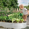 Gulches 8*4*1ft Raised Garden Bed Kit, Galvanized Planter Raised Garden Beds for Outdoor for Vegetables - 3 of 4
