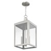 Livex Lighting Nyack 3 - Light Pendant in  Brushed Nickel - 3 of 4
