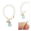 Unique Bargains Pearl Chain Bow Water Cup Pendant 1 Pc - 4 of 4