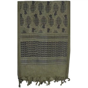 Mafoose Premium Shemagh Keffiyeh Head Neck Scarf Wrap 43" x 41" - 1 of 2