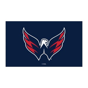 Full Color PVC Mat, 16" x 28", Washington Capitals - 1 of 4