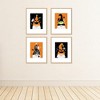 Big Dot of Happiness Halloween Gnomes - Unframed Spooky Fall Linen Paper Wall Art - Set of 4 - Artisms - 8 x 10 inches - 3 of 4