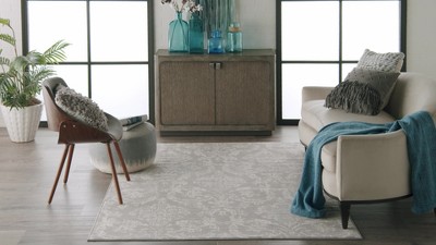 Blue Rectangular 4' x 6' Synthetic Hand-knotted Reversible Rug