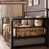 Daybed with Trundle, Twin Daybed with Pop Up Trundle Set, Metal Twin Bed Frame with Steel Slat Support, Sofa BedFrame for Kids/Teens/Adults - 4 of 4