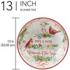 Certified International 128oz Winter Greens Serving Bowl - 4 of 4