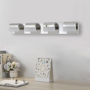 Modern 4-Light LED Bathroom Vanity Light Fixture Over Mirror Wall Lighting - 1 of 4
