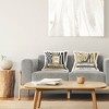 Stupell Industries Glam Zebra Print Fashion Book Stack Printed Pillow, 2 Pillows, Each 18 x 18 - 2 of 3