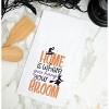 C&F Home Home is Where You Hang Your Broom Cotton Embroidered Halloween Flour Sack Kitchen Dishtowel - 2 of 4