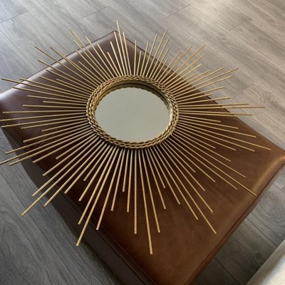26 Andrea Wall Mirror Gold - Stratton Home Décor : Target