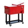 MOEPISY 80 QT Rolling Cooling Bins Ice Chest on Wheels Outdoor Stand Up - 3 of 4