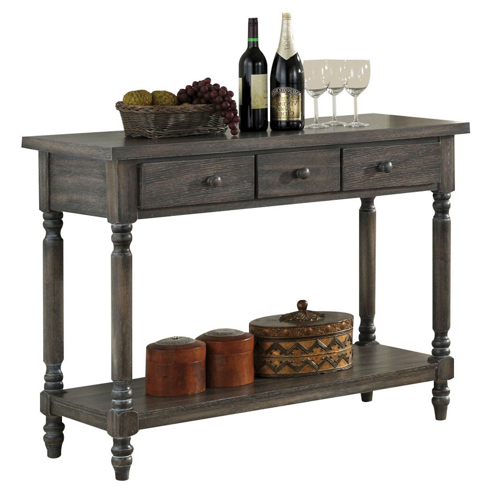 Wallace Server Weathered Blue Washed - Acme Furniture