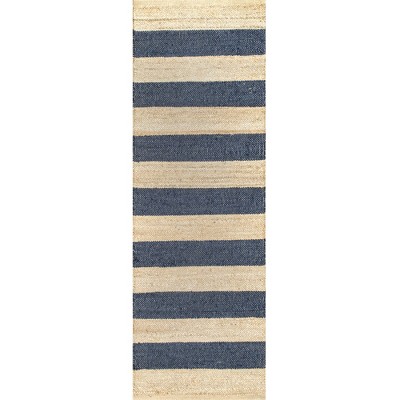 Nuloom Flatweave Alisia Stripes Jute Indoor Area Rug