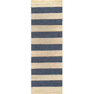Nuloom Flatweave Alisia Stripes Jute Indoor Area Rug - 1 of 4