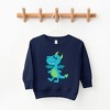 The Juniper Shop Blue Dragon Toddler Graphic Sweatshirt - 2 of 2