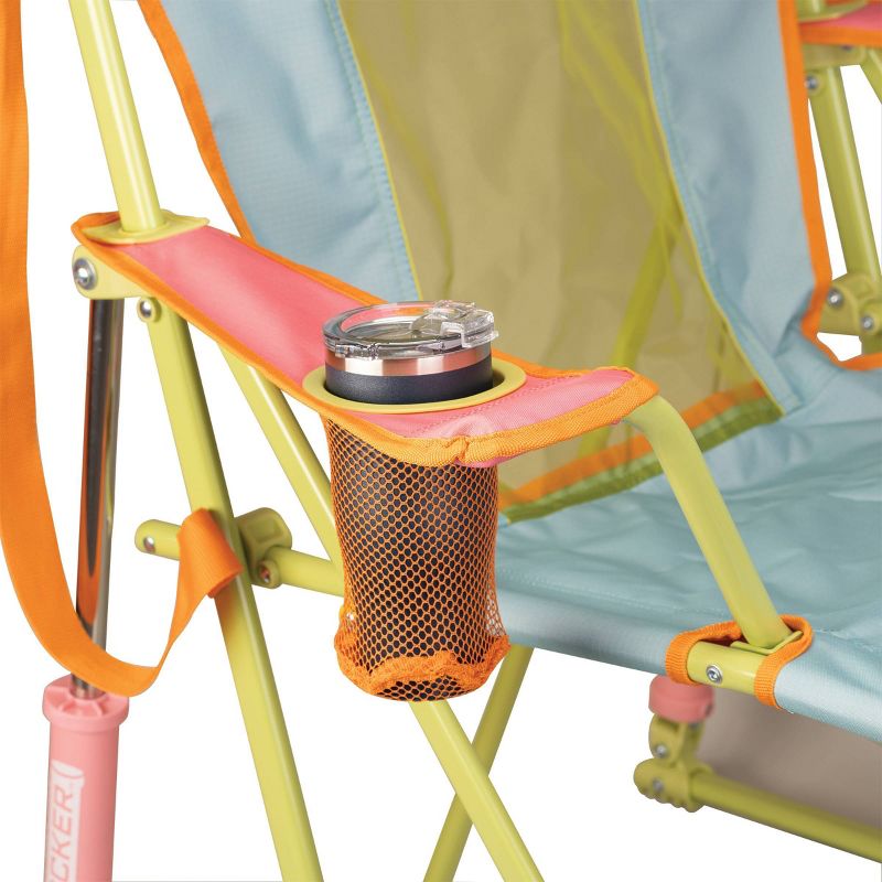 GCI Outdoor Comfort Pro Rocker Foldable Rocking Camp Chair - Retro, 5 of 13