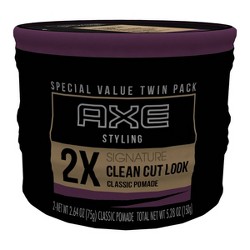 Axe Signature Clean Cut Look Hair Classic Pomade 2 64 Oz Target