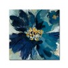 Trademark Fine Art -Silvia Vassileva 'Inky Floral III' Canvas Art - 2 of 3