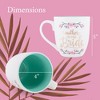 Mother of the Bride Pink Floral 20 ounce Ceramic Coffee Mug - 4 of 4
