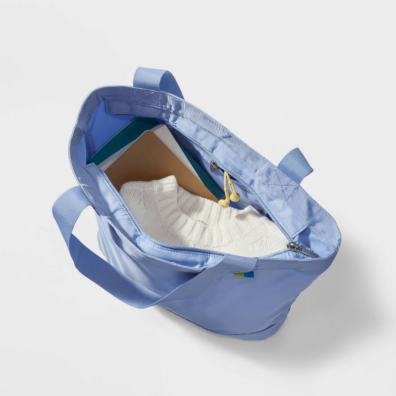 Packable Tote Blue - Open Story&#8482;, 4 of 7