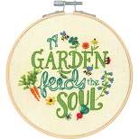 Dimensions Embroidery Kit 6" Round-Garden Verse