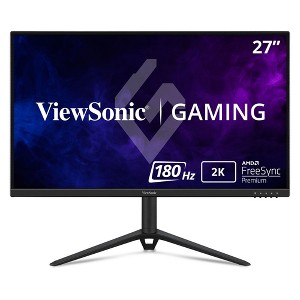 ViewSonic VX2728J-2K 27 Inch 1440p IPS Gaming Monitor with 180Hz, 0.5ms, FreeSync Premium, NVIDIA G-Sync Compatible, Advanced Ergonomics, HDMI, and - 1 of 4