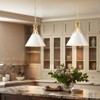 Rennnsan Eivora 12"W 1-Light Dome Modern Dimmable Pendant - 2 of 4