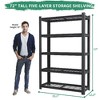 Lyngins Adjustable 3-Tier Fish Tank Rack Shelf, Heavy-Duty Steel Shelving Unit for 20-30 Gallon Aquariums, Rust-Proof & Easy Assembly Storage Shelves - 3 of 4