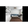 Hunter Fans 46" Anslee Lighted Ceiling Fan Premier Bronze American Walnut 5 Blades Flush Mount LED Dimmable - 2 of 4