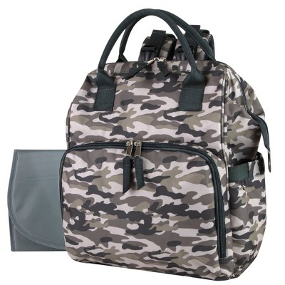 Baby Essentials Camo Frame Backpack - Green