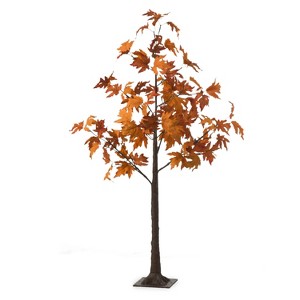 Indoor/Outdoor LED Maple Lighted Tree with 48Lights, 4'H - 1 of 4