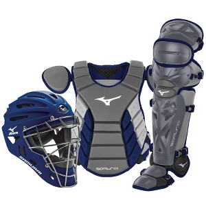 Mizuno Samurai Adult 16" Baseball Boxed Catcher's Gear Set - 1 of 2