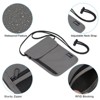 Unique Bargains Waterproof Passport Holder Neck Wallet for Women Men - 4 of 4