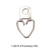 Unique Bargains Picture Hangers Hook Iron 1.26"x0.47" 20 Pcs - 3 of 4