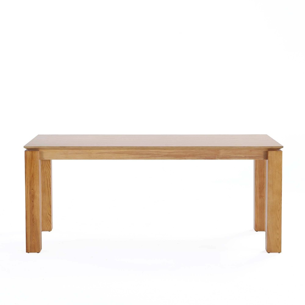 Photos - Garden & Outdoor Decoration Manhattan Comfort 70.86" Rockaway Dining Table Natural
