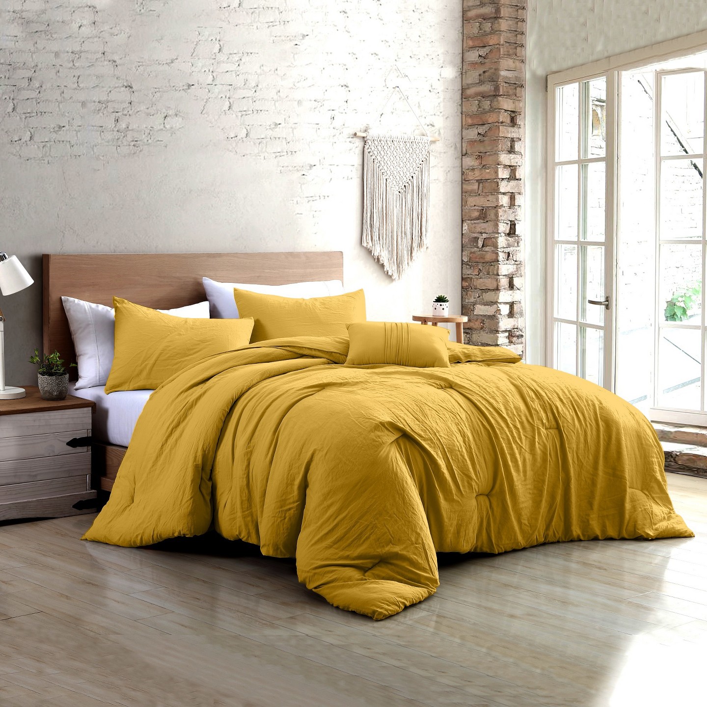 Комплект с одеялом Modern Threads 4-pc Garment-Washed Comforter Set — фото 1